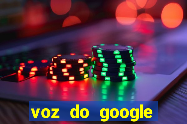 voz do google tradutor homem